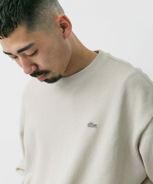 別注　LACOSTE×DOORS　クルーネックロングスリーブティーシャツ アーバンリサーチ ドアーズ URBAN RESEARCH DOORS 『別注