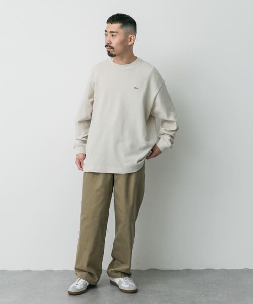 別注　LACOSTE×DOORS　クルーネックロングスリーブティーシャツ LACOSTE ×URBAN RESEARCH DOORS昨年好評につき、完売したTシャツ