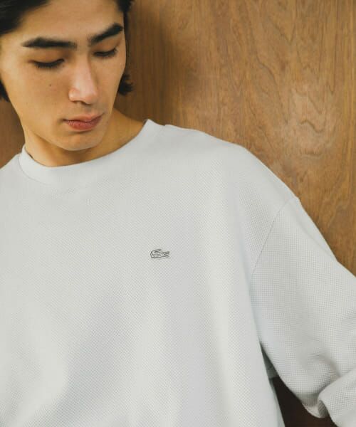 別注　LACOSTE×DOORS　クルーネックロングスリーブティーシャツ アーバンリサーチ ドアーズ URBAN RESEARCH DOORS 『別注