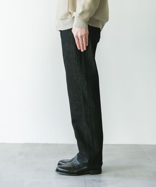 パンツ cerric denim pants circa make wrap up denim cropped pants | 77circa
