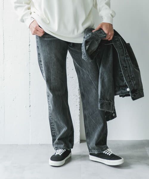 Supplier ダークデニム パンツ 30%OFF【CAMBIO(カンビオ)】 11oz Biker Denim Pants デニム