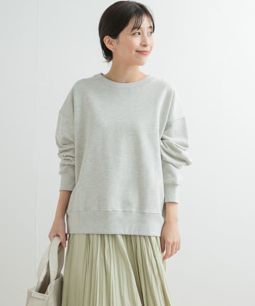 ＊＊URBAN RESEARCH DOORS / アーバンリサーチ ドアーズ スウェット | スウェットクルーネックプルオーバー（TOP GRAY）
