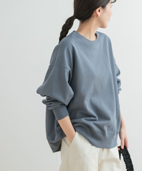 ＊＊URBAN RESEARCH DOORS / アーバンリサーチ ドアーズ スウェット | スウェットクルーネックプルオーバー（G.BLUE）