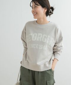 カレッジロゴスウェット