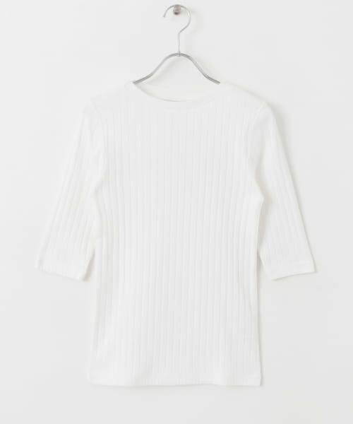 The After School 七分袖カットソー The After School 七分袖カットソー Amazon.co.jp: 七分袖T