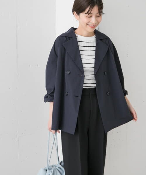 アーバンリサーチ　ダブルクロスガウンコート URBAN RESEARCH DOORS｜ダブルクロスガウンコート | Rakuten