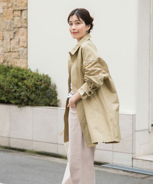 新品★URBAN RESEARCH DOORS スタンドカラーミドルコート URBAN RESEARCH DOORS（アーバンリサーチドアーズ）の「スタンド