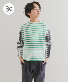 『WEB/一部店舗限定サイズ』CPボートネックボーダー(KIDS)