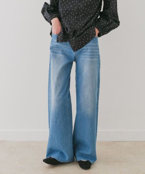 ＊＊URBAN RESEARCH DOORS / アーバンリサーチ ドアーズ パンツ | 『WEB/一部店舗限定』デニムイージーパンツ(KIDS)（BLUE）