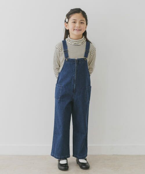 ＊＊URBAN RESEARCH DOORS / アーバンリサーチ ドアーズ ワンピース | 『親子リンク』ジップオーバーオール(KIDS)（ONEWASH）