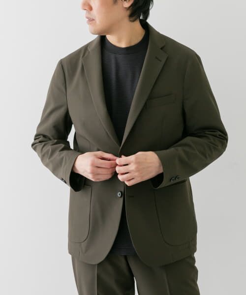 美品✨ Theory　テーラードジャケット　24SS　ストレッチ　リネン混　4 リネン混 セットアップストレッチジャケット ｜The DUFFER of St