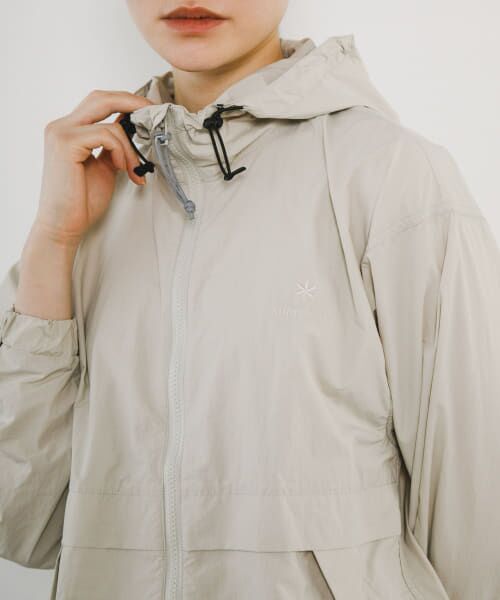 【新品未使用タグ付き】Lirica アーバンリサーチ　シャツ　ナイロン　アウター セール】 『別注』Snow Peak Apparel×DOORS Nylon Tussah Jacket