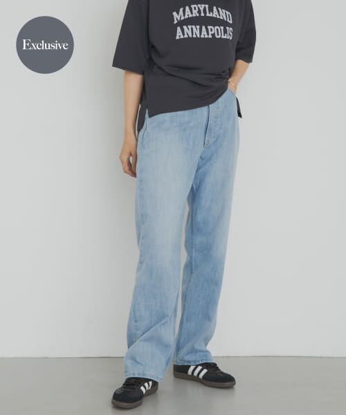 ＊＊URBAN RESEARCH DOORS / アーバンリサーチ ドアーズ デニムパンツ | 『別注』Lee101×DOORS　STRAIGHT PANTS（LIGHT USED）