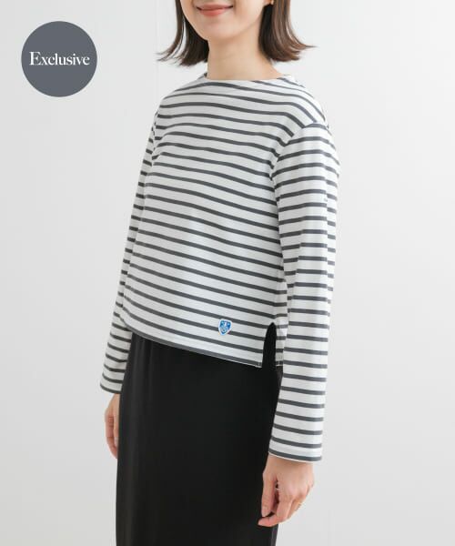 セール】 『別注』ORCIVAL×DOORS ボーダーロングスリーブTシャツ