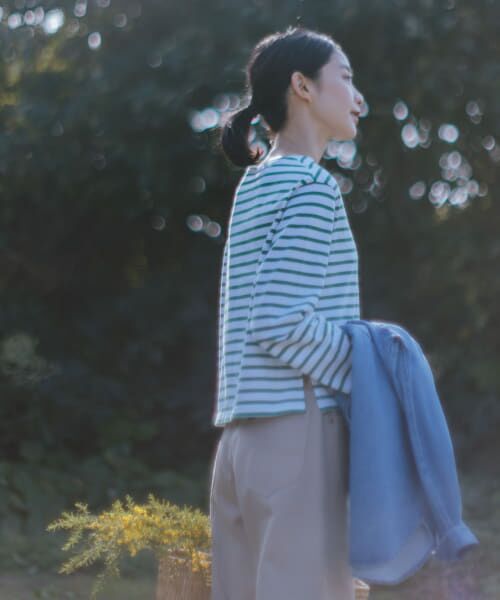セール】 『別注』ORCIVAL×DOORS ボーダーロングスリーブTシャツ