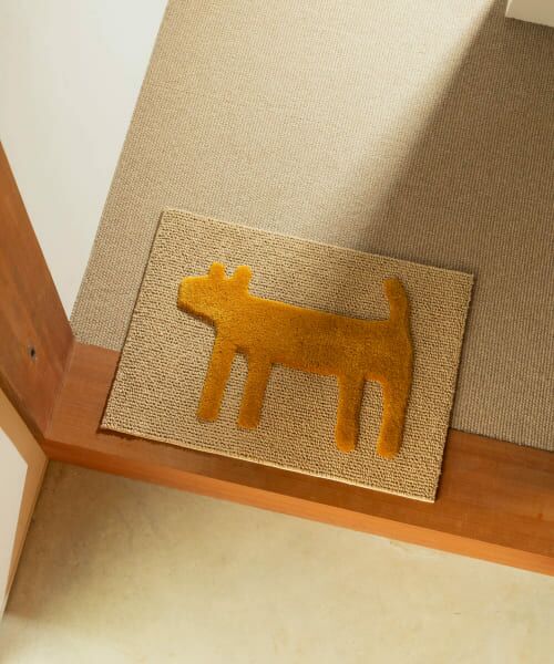 ＊＊URBAN RESEARCH DOORS / アーバンリサーチ ドアーズ インテリア・インテリア雑貨 | F/style　HOUSE DOGGY MAT（Mustard）