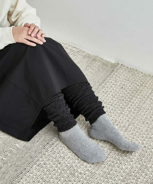 ＊＊URBAN RESEARCH DOORS / アーバンリサーチ ドアーズ その他雑貨 | 『WEB限定』meri ja kuu　ツリーの温もり レッグ&アームカバー（nightblack）