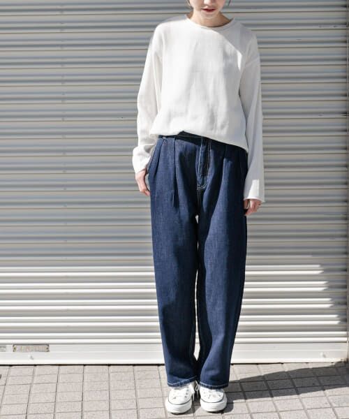 ▼ 今期▼未使用・新品FORK&SPOONソフトツイストデニムインタックパンツ URBAN RESEARCH DOORS｜FORK&SPOON ソフトツイストデニム