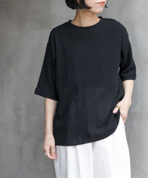 セール】 FORK&SPOON メッシュ5分袖プルオーバー （Tシャツ