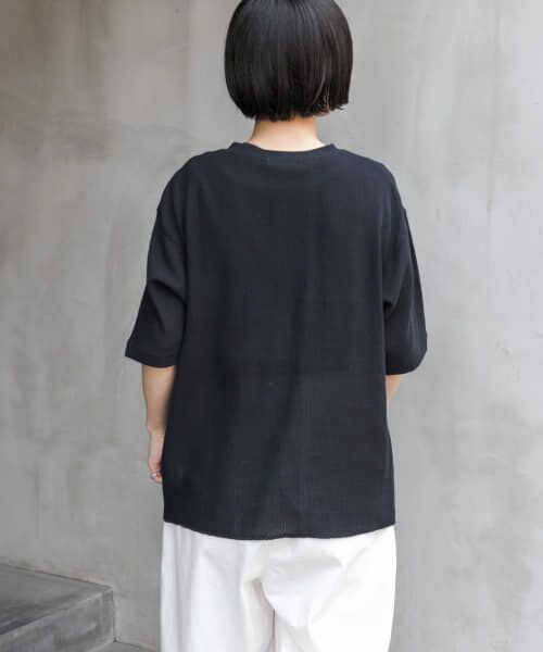 セール】 FORK&SPOON メッシュ5分袖プルオーバー （Tシャツ