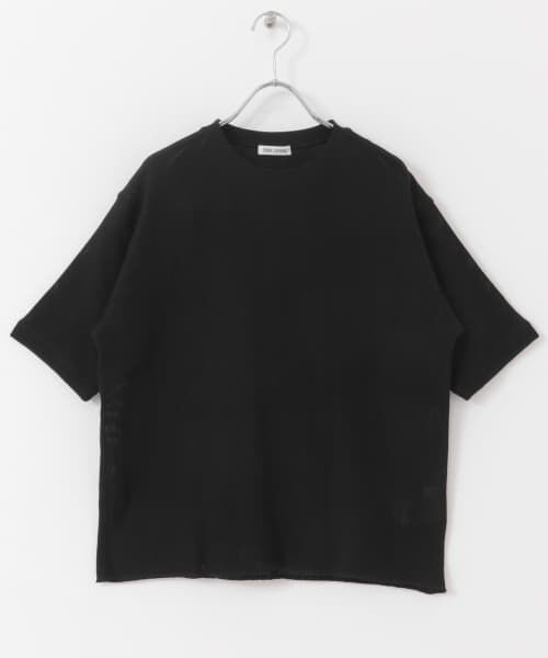セール】 FORK&SPOON メッシュ5分袖プルオーバー （Tシャツ
