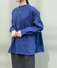 FORK&SPOON　コットンリネンロングスリーブシャツ