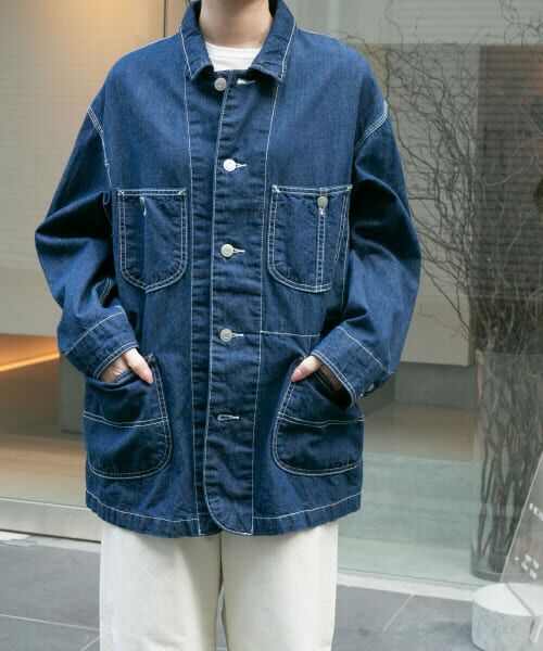 BLANCK　デニムカバーオール　サイズМ　日本製 BLANCK デニムカバーオール サイズМ 日本製 - メルカリ