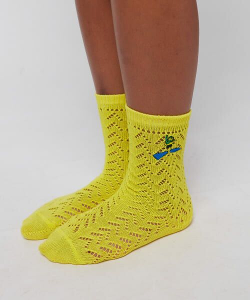 ＊＊URBAN RESEARCH DOORS / アーバンリサーチ ドアーズ 服飾雑貨 | BOBO CHOSES　ADayatTheBeach Longsocks(KIDS)（YELLOW）