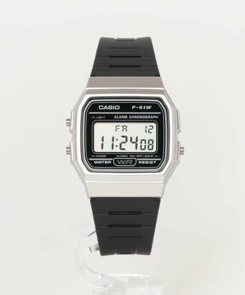 ＊＊URBAN RESEARCH DOORS / アーバンリサーチ ドアーズ 腕時計 | CASIO　F-91WM（SILVER/BLK）