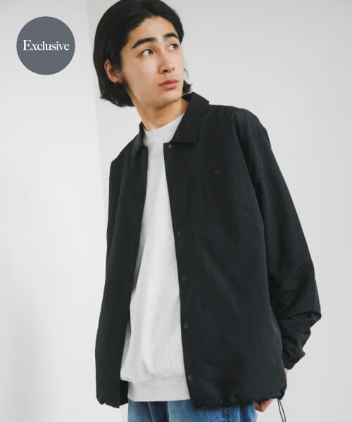 ＊＊URBAN RESEARCH DOORS / アーバンリサーチ ドアーズ その他アウター | 『別注』Marmot×DOORS　Coach Shirts Jackets（BLACK）