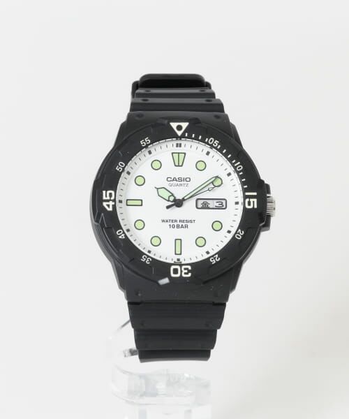 ＊＊URBAN RESEARCH DOORS / アーバンリサーチ ドアーズ 腕時計 | CASIO　MRW-200HJ（BLACK/WHT）