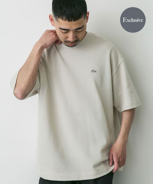 セール】 『別注』LACOSTE×DOORS thick pique crew ShortSleeve