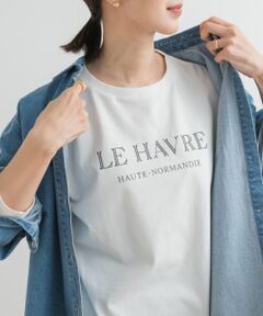 ロゴプリントロングTシャツ