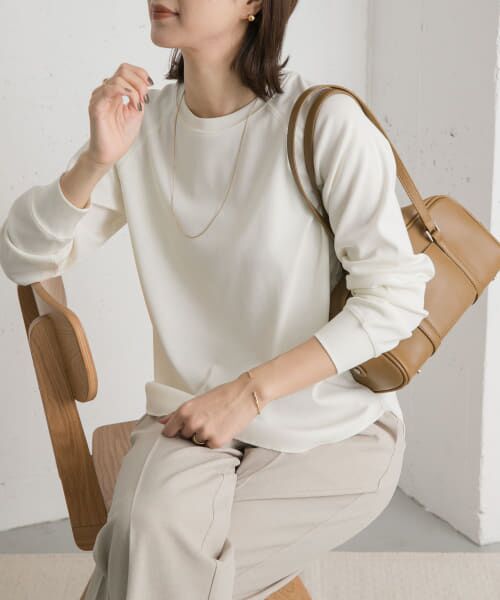 ＊＊URBAN RESEARCH DOORS / アーバンリサーチ ドアーズ Tシャツ | ソフトフライスプルオーバー（OFF）