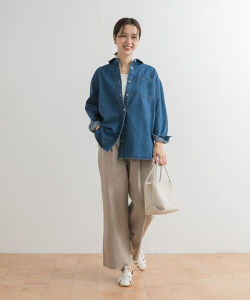 新品　アーバンリサーチドアーズ　デニムレギュラーカラーシャツ セール】 デニムレギュラーカラーシャツ （シャツ・ブラウス