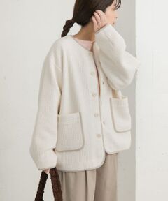 ＊＊URBAN RESEARCH DOORS / アーバンリサーチ ドアーズ ノーカラージャケット | キルトノーカラージャケット
