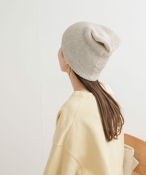 ＊＊URBAN RESEARCH DOORS / アーバンリサーチ ドアーズ ニットキャップ | 和紙ビーニー（NATURAL）