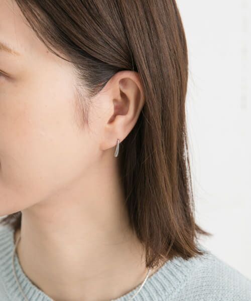 ＊＊URBAN RESEARCH DOORS / アーバンリサーチ ドアーズ ピアス・イヤリング | ティアードロップピアス（SILVER）