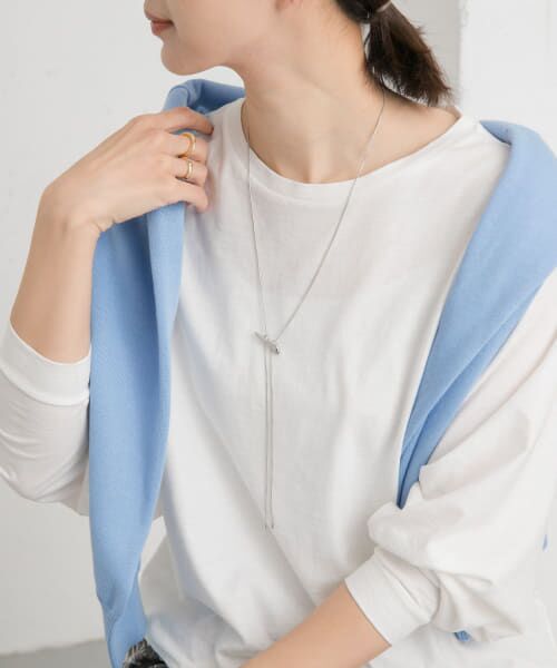 ＊＊URBAN RESEARCH DOORS / アーバンリサーチ ドアーズ ネックレス・ペンダント・チョーカー | Hスライドネックレス（SILVER）