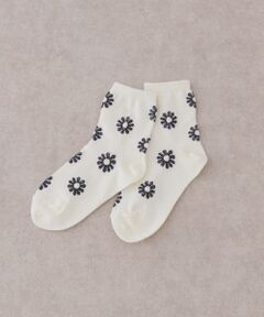 フラワーパターンソックス(KIDS)