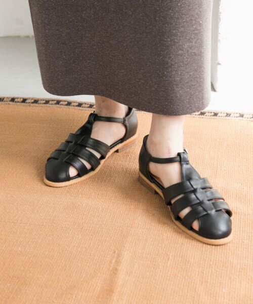 ＊＊URBAN RESEARCH DOORS / アーバンリサーチ ドアーズ サンダル | グルカサンダル（BLACK）