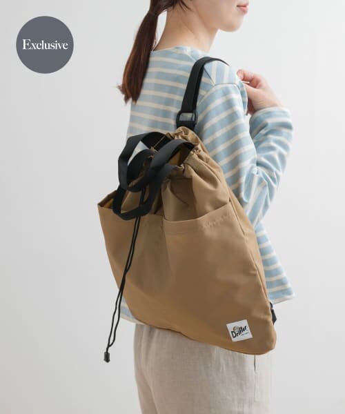 ＊＊URBAN RESEARCH DOORS / アーバンリサーチ ドアーズ リュック・バックパック | 『別注』DRIFTER×DOORS　ナップサック（TAN）