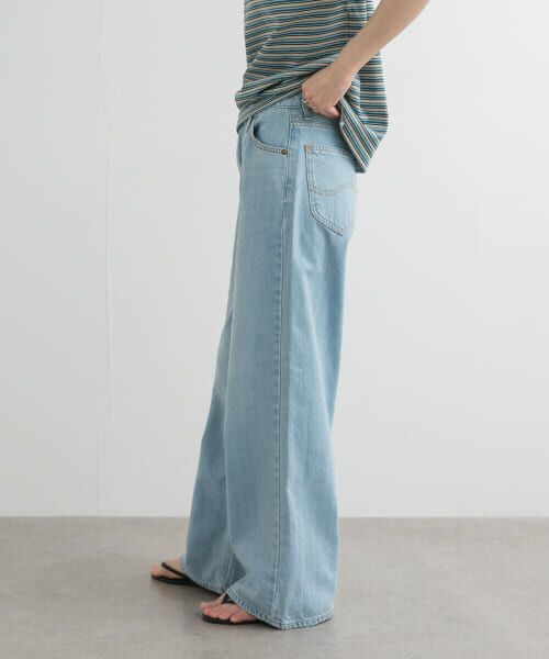 アーバンリサーチドアーズ　Lee別注　ワイドストレートパンツ URBAN RESEARCH DOORS｜『別注』Lee*DOORS ワイドストレート