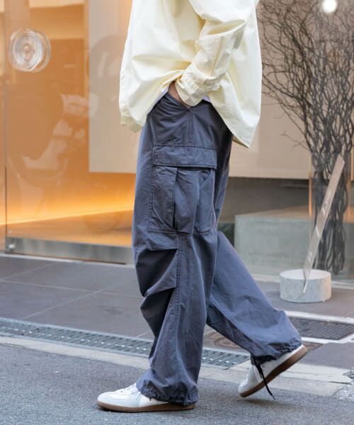 ＊＊URBAN RESEARCH DOORS / アーバンリサーチ ドアーズ その他パンツ | FORK&SPOON　ミリタリーポケットパンツ（GRAY）