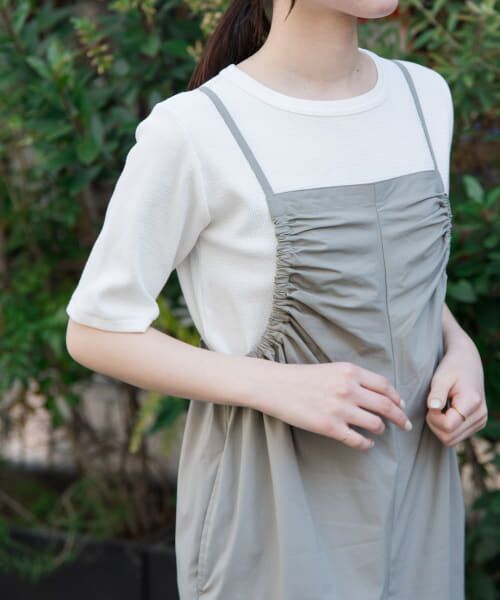 ＊＊URBAN RESEARCH DOORS / アーバンリサーチ ドアーズ Tシャツ | FORK&SPOON　ワッフルジャガードTシャツ（OFF）