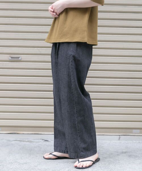 【新品】アーバンリサーチ DOORS 綿麻デニムパンツ FORK＆SPOON セール】 FORK&SPOON 綿麻デニムパンツ （デニムパンツ