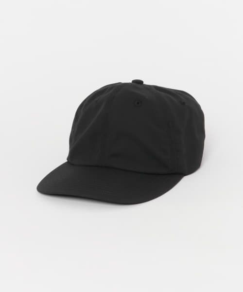 ＊＊URBAN RESEARCH DOORS / アーバンリサーチ ドアーズ キャップ | KIJIMA TAKAYUKI　P/C ELASTIC BACK 6P CAP（BLACK）