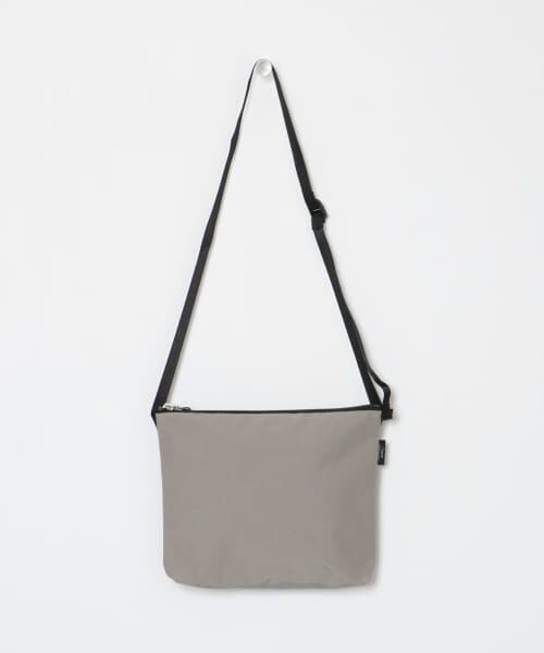 ＊＊URBAN RESEARCH DOORS / アーバンリサーチ ドアーズ ショルダーバッグ | STANDARD SUPPLY　ZIP SHOULDER（GREY）