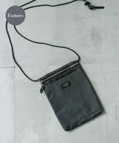 ＊＊URBAN RESEARCH DOORS / アーバンリサーチ ドアーズ バッグ | 『別注』STANDARD SUPPLY×DOORS　SLING PURSE M/L（STEEL GREY）