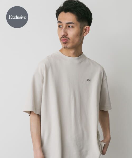 ＊＊URBAN RESEARCH DOORS / アーバンリサーチ ドアーズ Tシャツ | 『別注』LACOSTE×DOORS　moss stitch ShortSleeve T-shirts（HAMMAM）